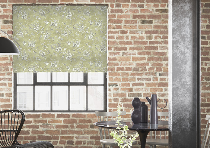 Finch Toile, Willow - Roman Blind - Image 3